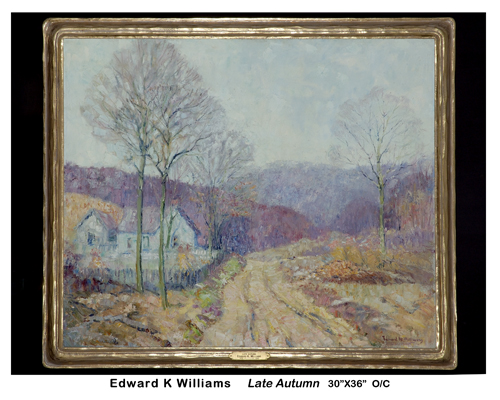 Edward K. Williams Late Auturm 30" x 36"